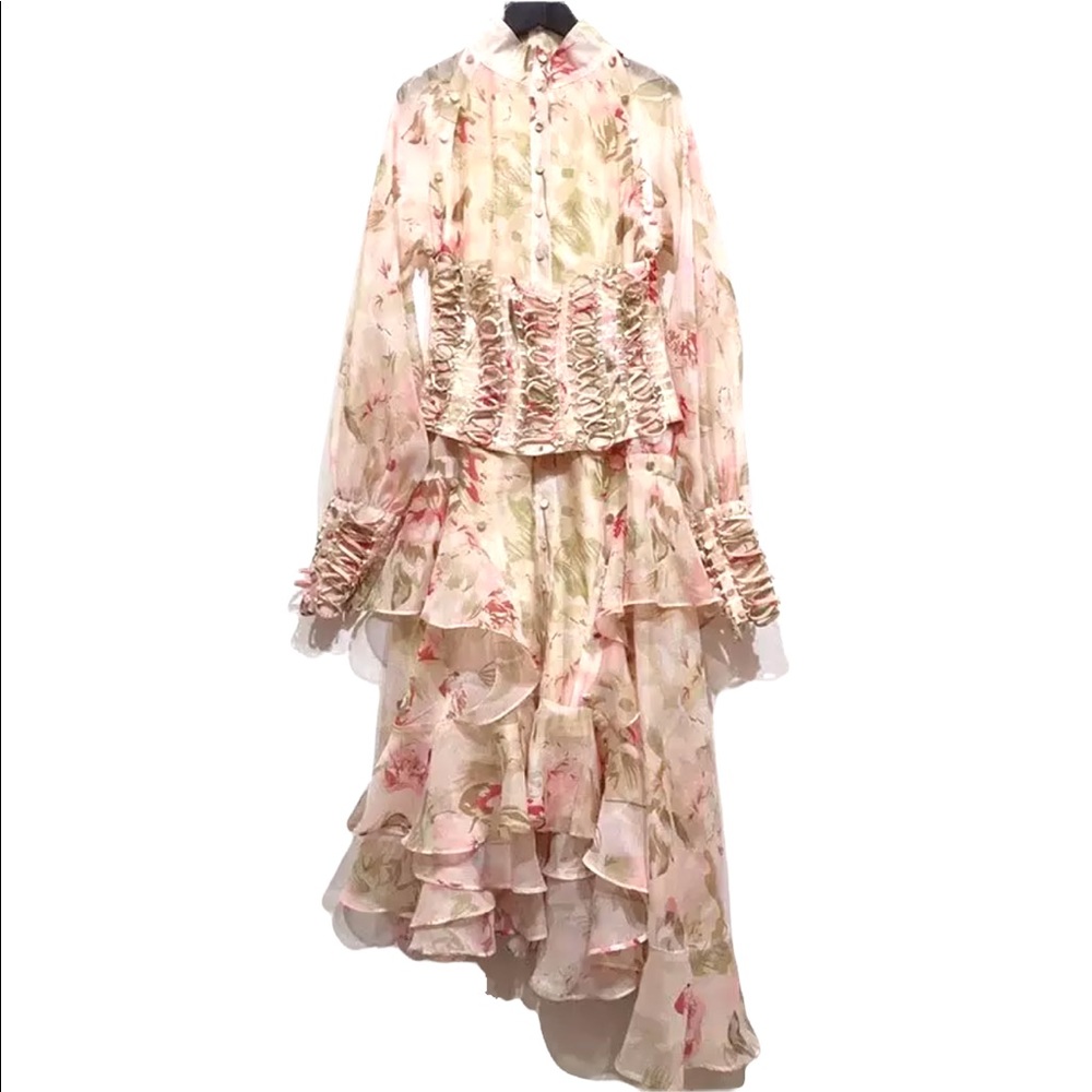 The RACHIL Floral Corset Dress - Picture 9 of 9